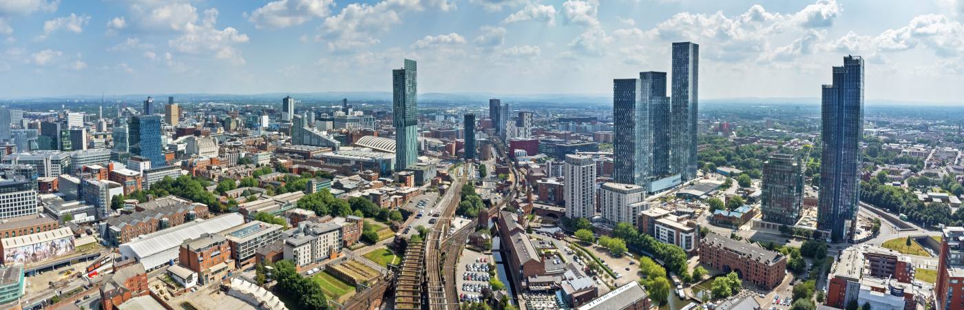 Manchester skyline 